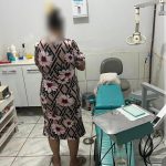 Falsa dentista foi presa em flagrante. (Foto: Divulgação/PC)