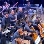Orquestra Filarmônica de Goiás apresentou-se com o clássico Boate Azul. (Foto: @orquestrafilarmonicadegoias)