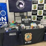 Mais de 200 produtos foram apreendidos em operação contra cigarro eletrônico. (Foto: Divulgação)