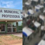 Caso aconteceu na Escola Municipal Militarizada Professor Zelsani. (Foto: Reprodução) professor