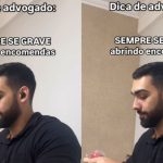 Advogado faz alerta sobre o que todo mundo deveria fazer na hora de abrir uma encomenda