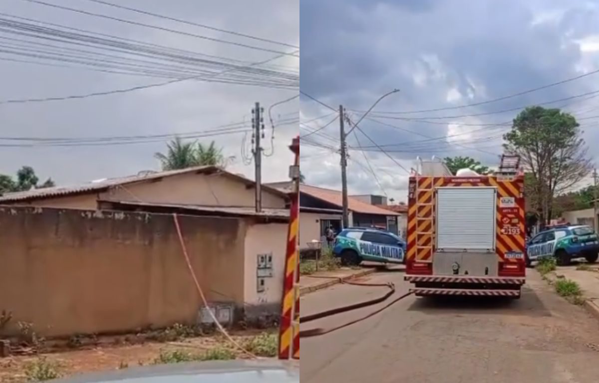 Avião cai sobre residência em Goiânia; Corpo de Bombeiros foi acionado