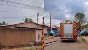 Avião cai sobre residência em Goiânia; Corpo de Bombeiros foi acionado