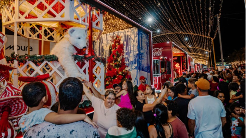 Caravana de Natal da Coca-Cola.