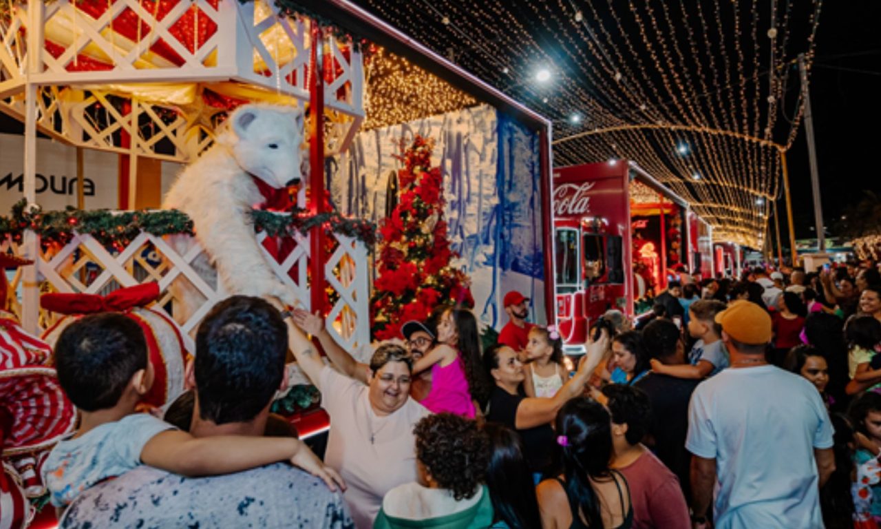Caravana de Natal da Coca-Cola.