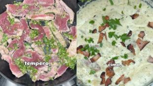 Receita de tirinhas de carne com creme de batata e bacon: ótima ideia para o jantar