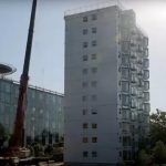 Prédio com 10 andares é construído em menos de 29 horas e surpreende