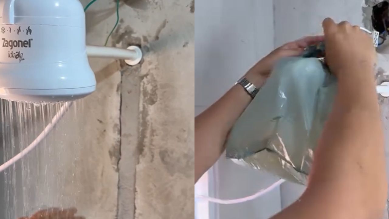 Solução prática e eficaz para salvar o chuveiro que sai pouca água (foi um técnico que ensinou)