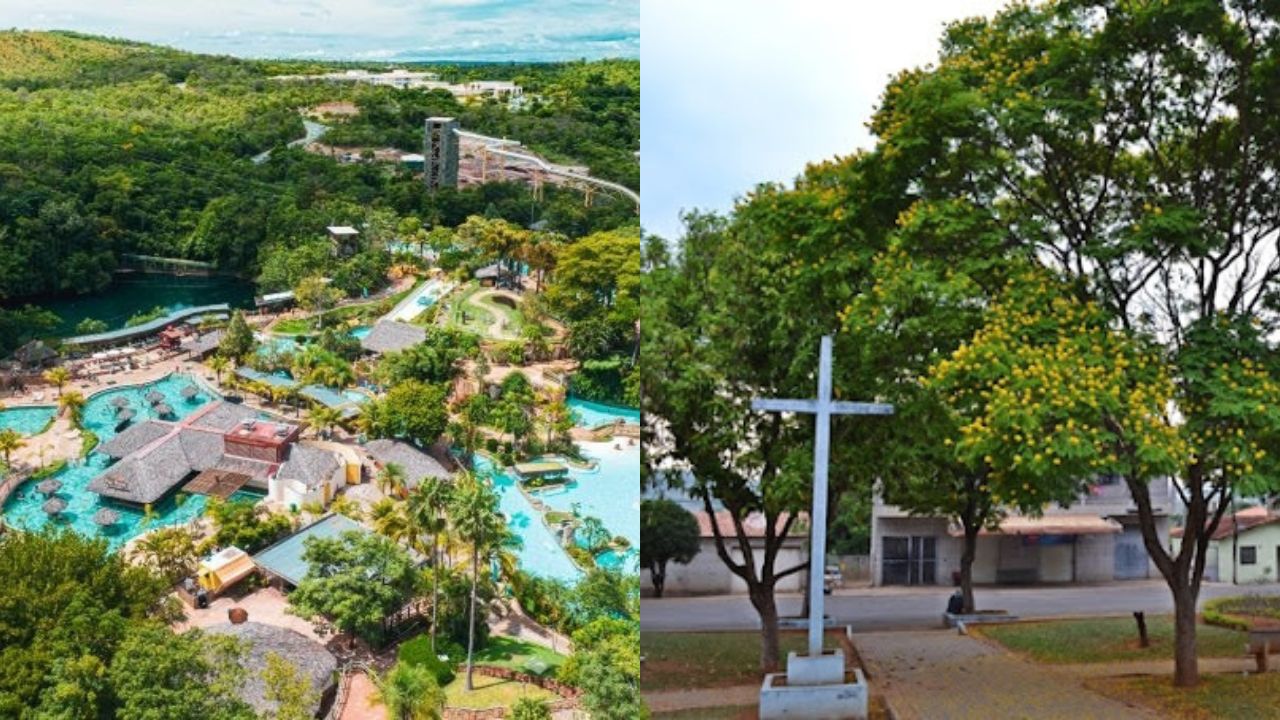 Caldas Novas x Caldazinha: nomes parecidos, cidades completamente diferentes