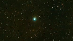 Cometa C/2025 A6 (Lemmon) foi descoberto em 2024. (Foto: Mark Wloch/Spaceweather.com)