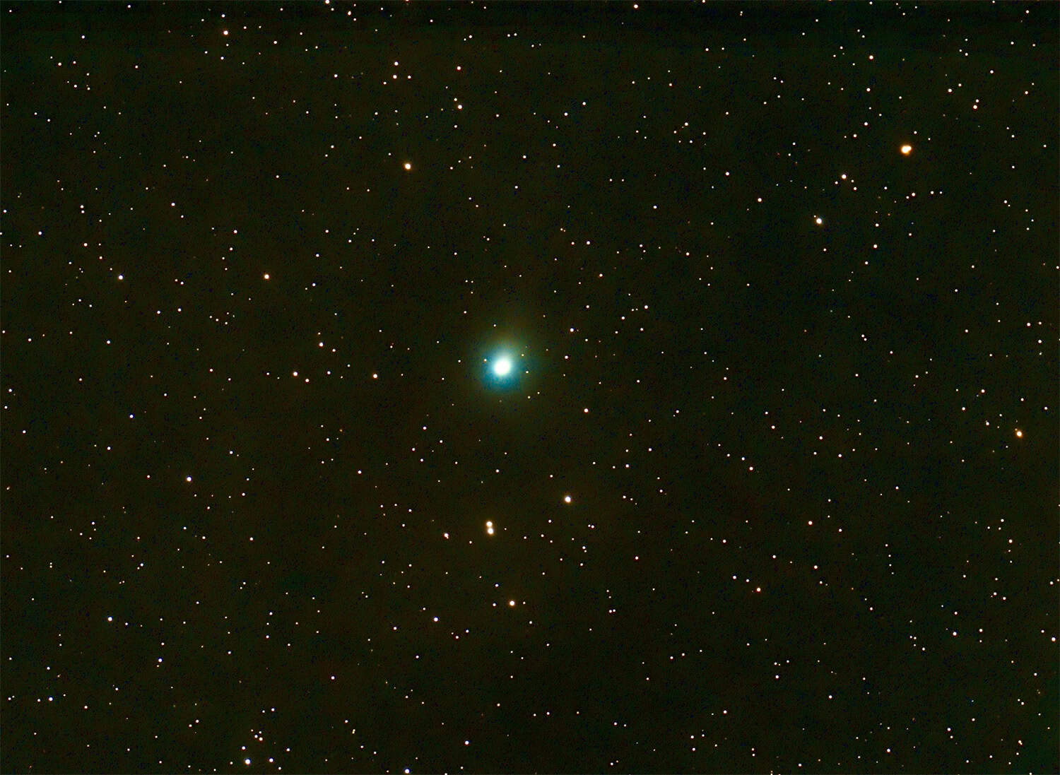 Cometa C/2025 A6 (Lemmon) foi descoberto em 2024. (Foto: Mark Wloch/Spaceweather.com)