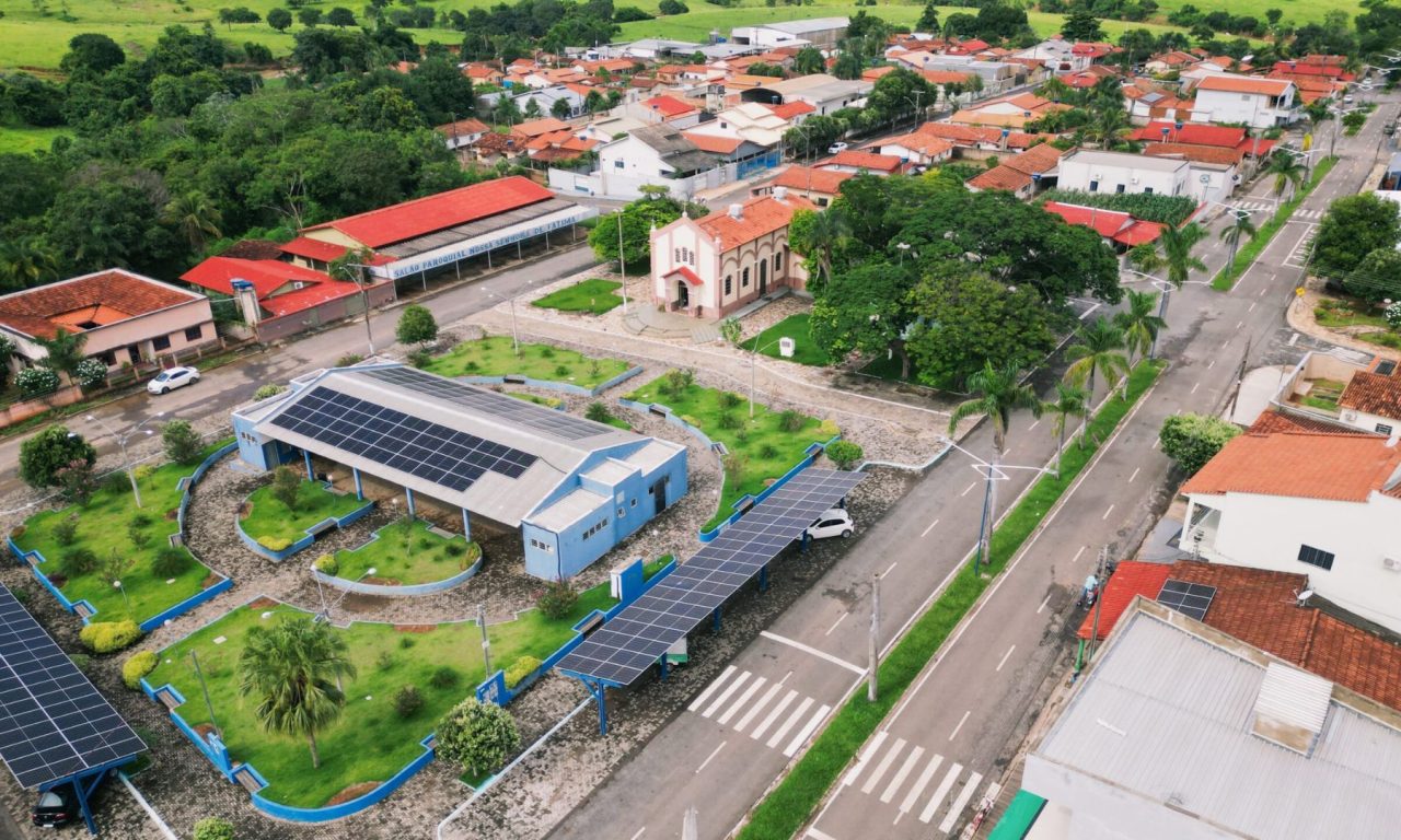 Cidade de Córrego do Ouro.