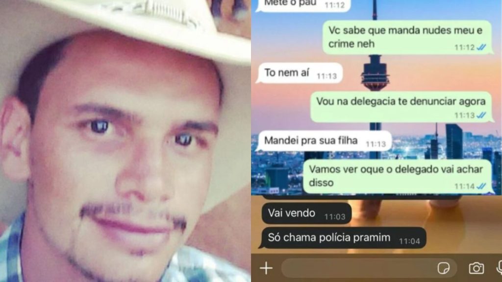 Herbert de Moura foi preso por divulgar imagens íntimas da ex. (Foto: Reprodução e Divulgação/PC)