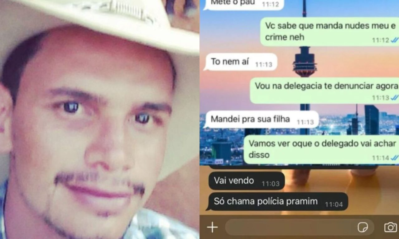 Herbert de Moura foi preso por divulgar imagens íntimas da ex. (Foto: Reprodução e Divulgação/PC)