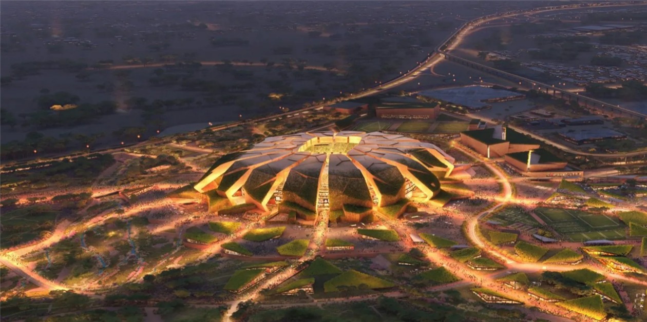 Um dos novos estádios para Copa de 2034 será futurístico com capacidade para 92 mil lugares, camarote real e até suítes