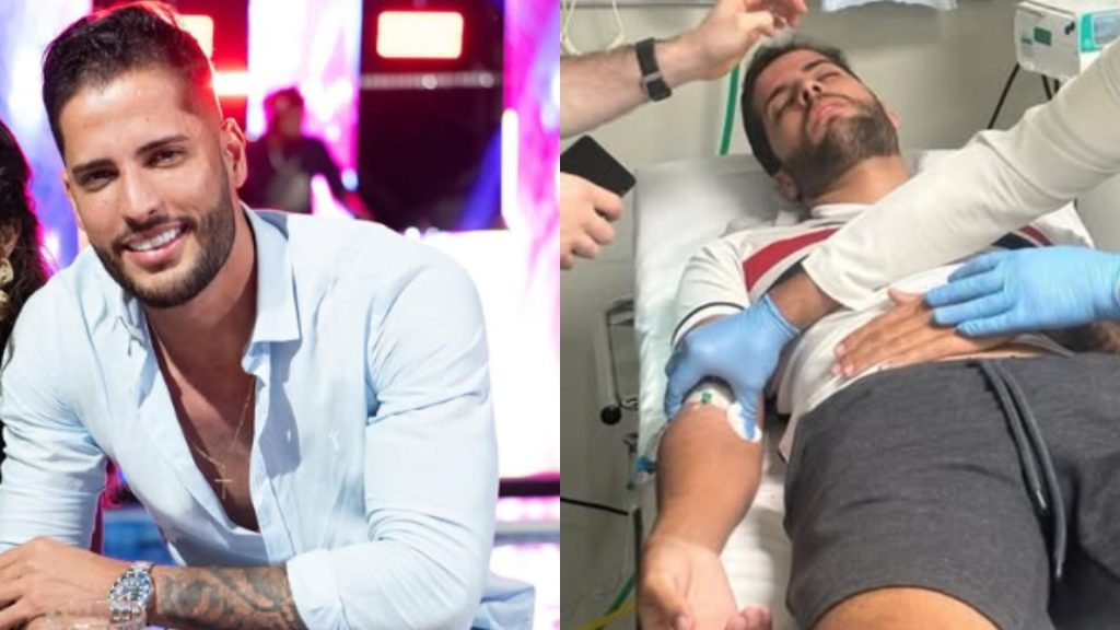 Fábio Netto foi internado de repente.