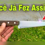 A faca da cozinha perdeu o corte? Basta fazer isso para resolver o problema de forma fácil