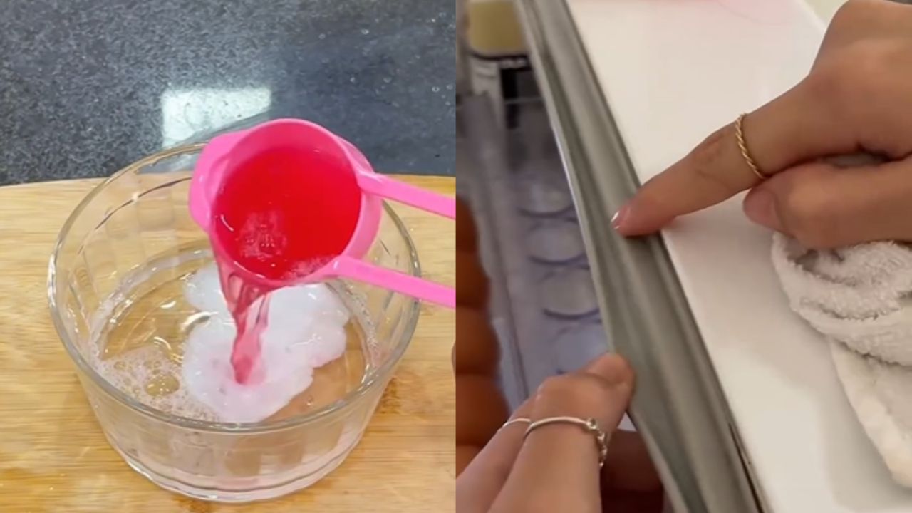 A geladeira da cozinha está suja? Então conheça esse truque de limpeza