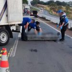 Homem morre atropelado na GO-080, em Nerópolis; motorista fugiu sem prestar socorro