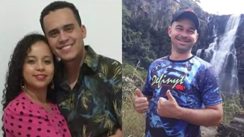 Marcelo André dos Santos e Bruna da Costa e Silva são acusados de assassinar Wender Bruno Gomes, em Anápolis.