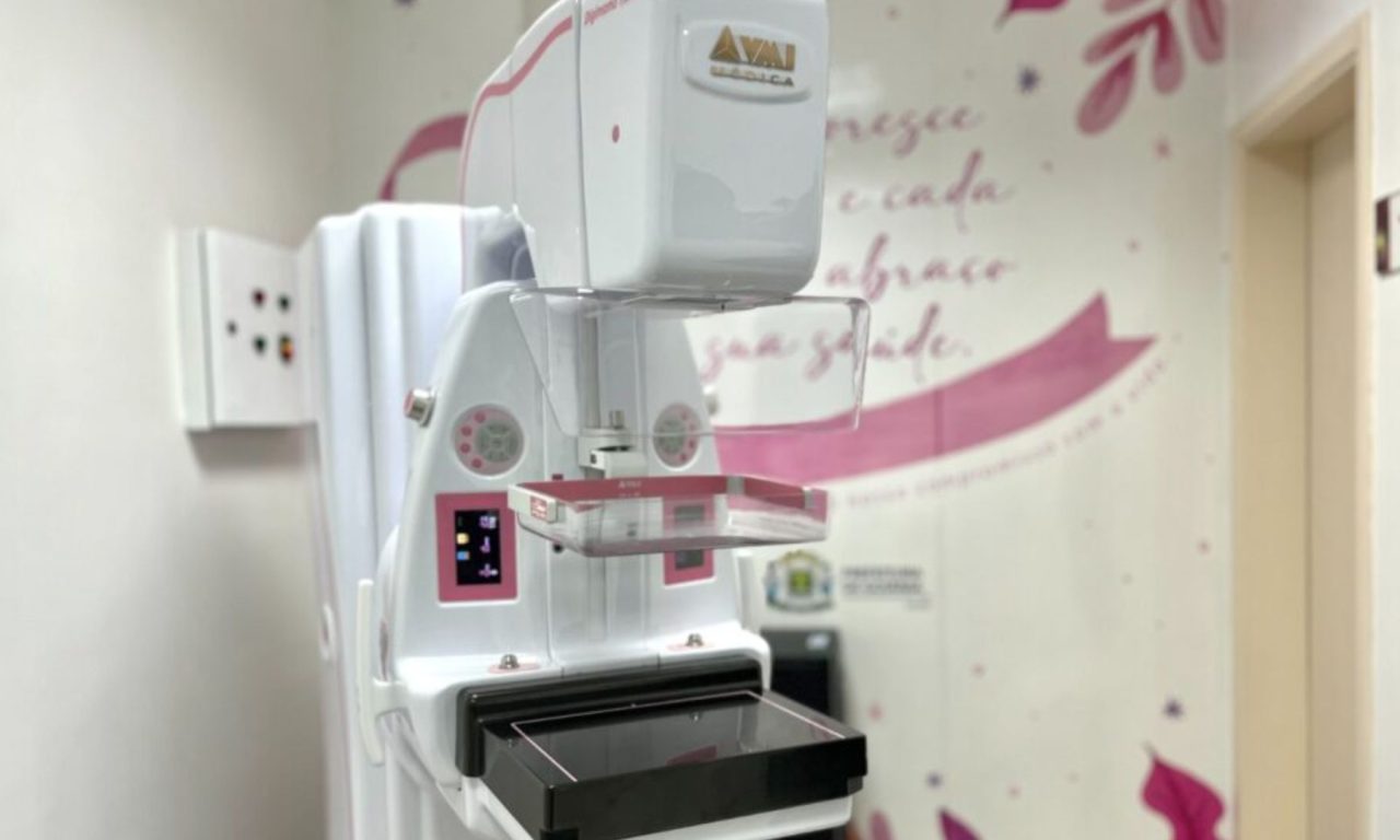 Mamógrafo na Maternidade Dona Íris. (Foto: Divulgação/Prefeitura de Goiânia)