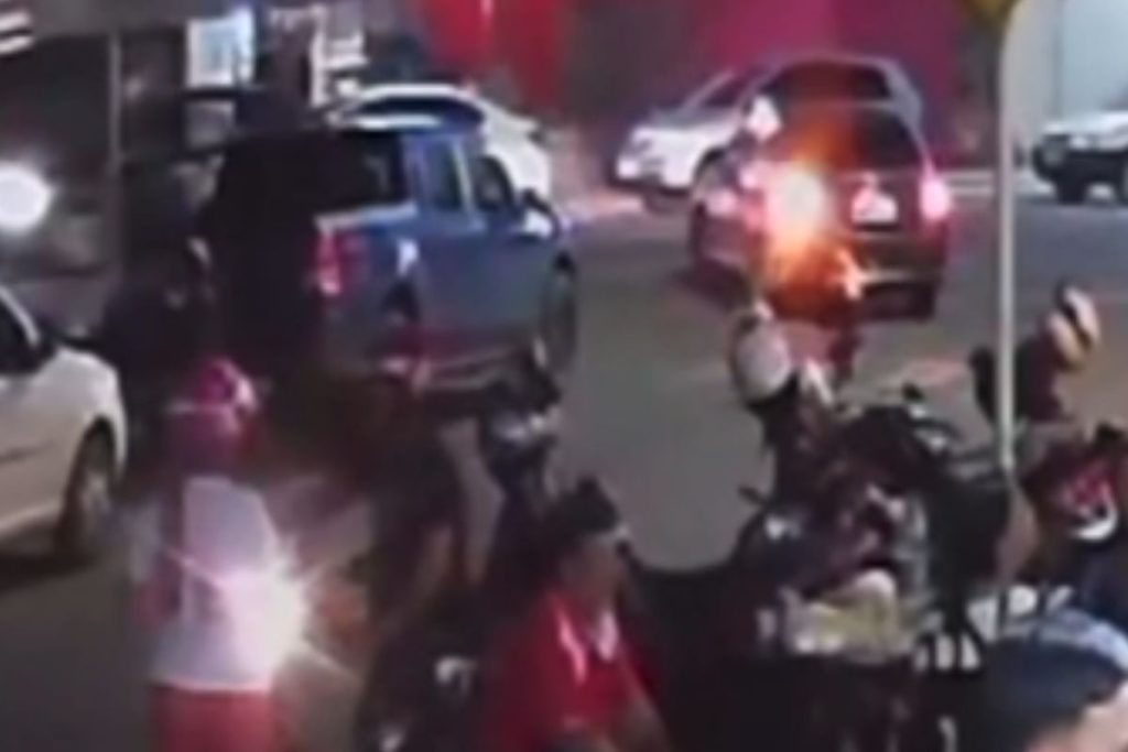 Câmera flagrou grave acidente que tirou a vida de jovem no Jardim Guanabara, em Goiânia