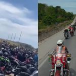 Mais de 400 motociclistas foram autuados pela PRF.
