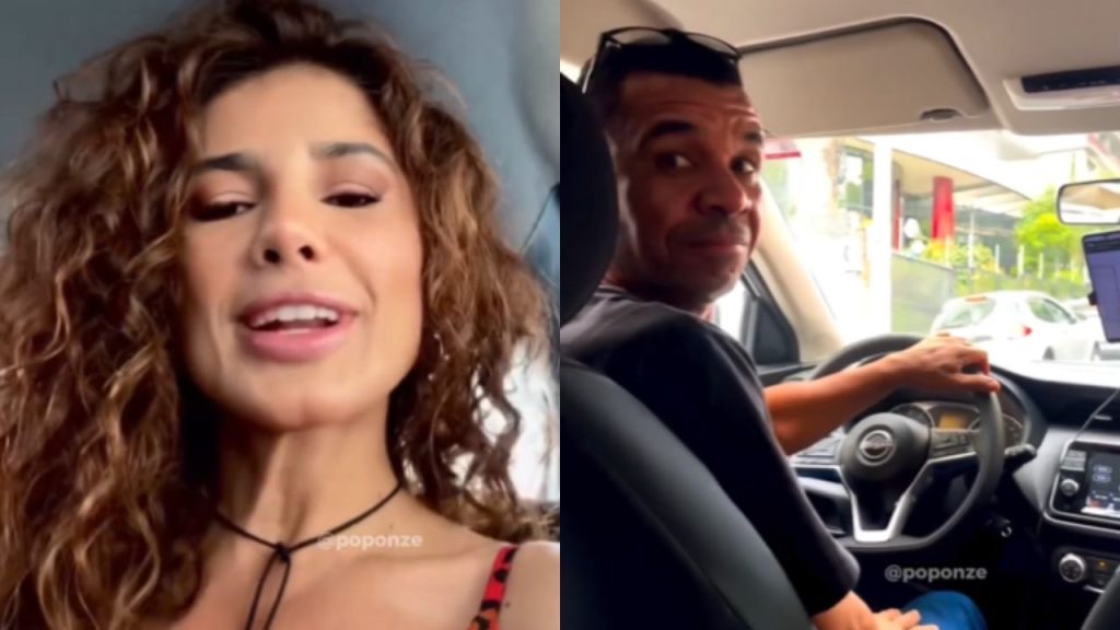 Motorista de aplicativo pega passageira famosa e se surpreende após revelação feita no carro