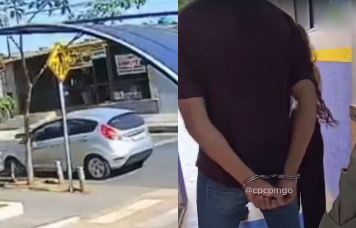 Motorista de aplicativo tenta fugir de prisão enganando policiais, mas é detido em Goiânia