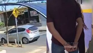 Motorista de aplicativo tenta fugir de prisão enganando policiais, mas é detido em Goiânia