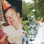 Durante casamento, noiva solta borboletas em homenagem ao falecido pai e um milagre acontece