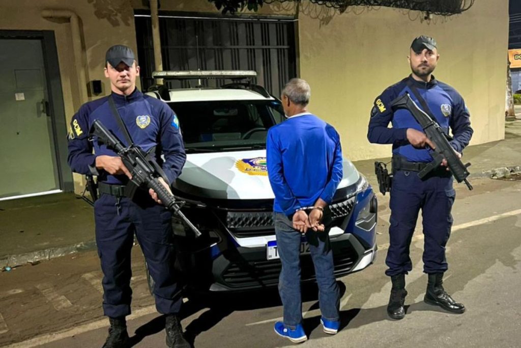 GCM de Senador Canedo prende estuprador do Pará que estava encondido na cidade