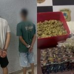 Polícia prende dupla em Goiânia por tráfico de ‘supermaconha’ e venda de ‘bombas’