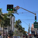 Onda Verde foi implementada na Avenida 85, entre o Setor Serrinha e a Praça Cívica. (Foto: Divulgação/Prefeitura de Goiânia)