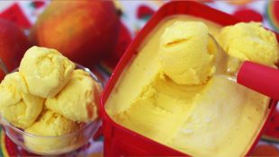 O delicioso sorvete que leva apenas dois ingredientes — e nenhum deles é leite condensado