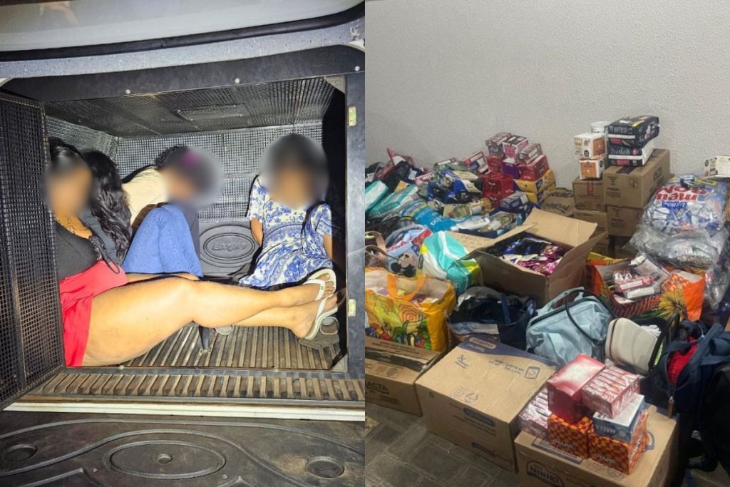 Grávida é uma das presas por integrar quadrilha especializada em furtar supermercados de Goiânia