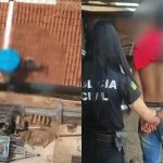 Homem tenta fugir pelo telhado, mas é preso pela Polícia Civil de Rio Verde após denúncia de companheira