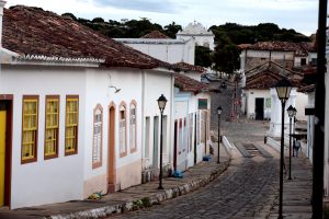 Cidade histórica no interior do Brasil
