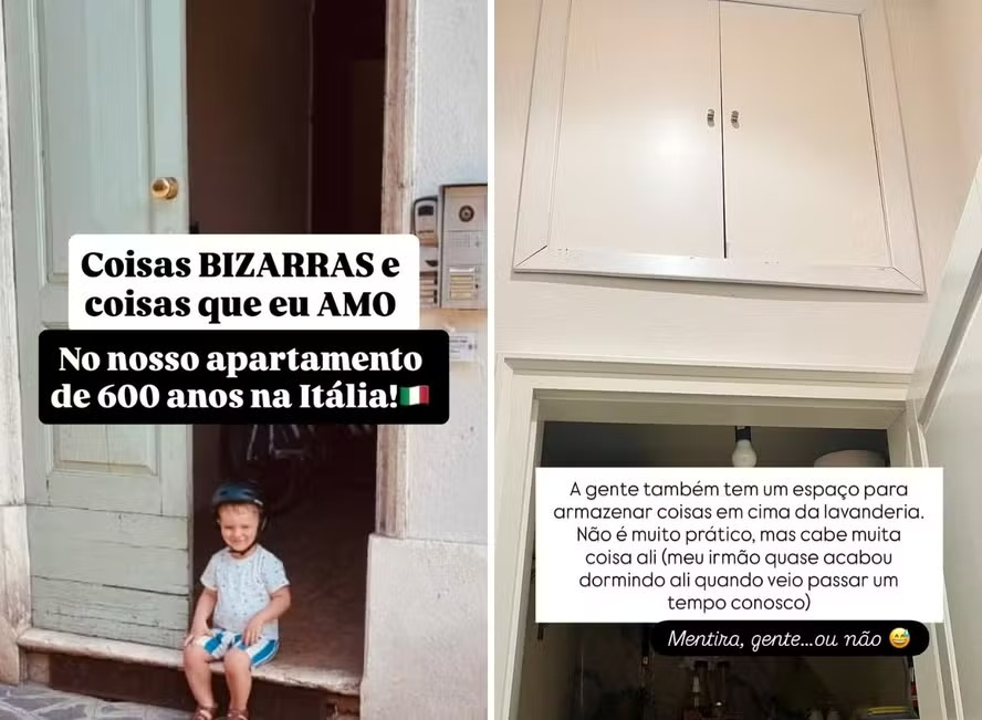 Apartamento construído há 600 anos conta facilidades que muitos imóveis de hoje gostariam de ter