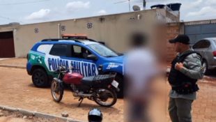 Adolescente de 12 anos é apreendido dirigindo moto e com meio quilo de maconha, em Cristalina