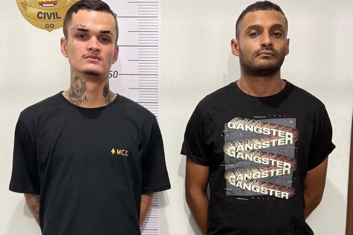Dupla é presa em Caldas Novas após balear adolescente na cabeça