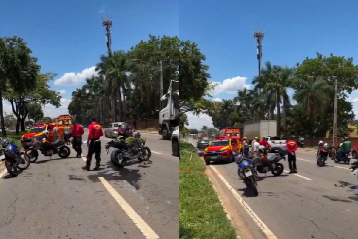 Motociclista morre após grave acidente na Perimetral Norte, em Goiânia