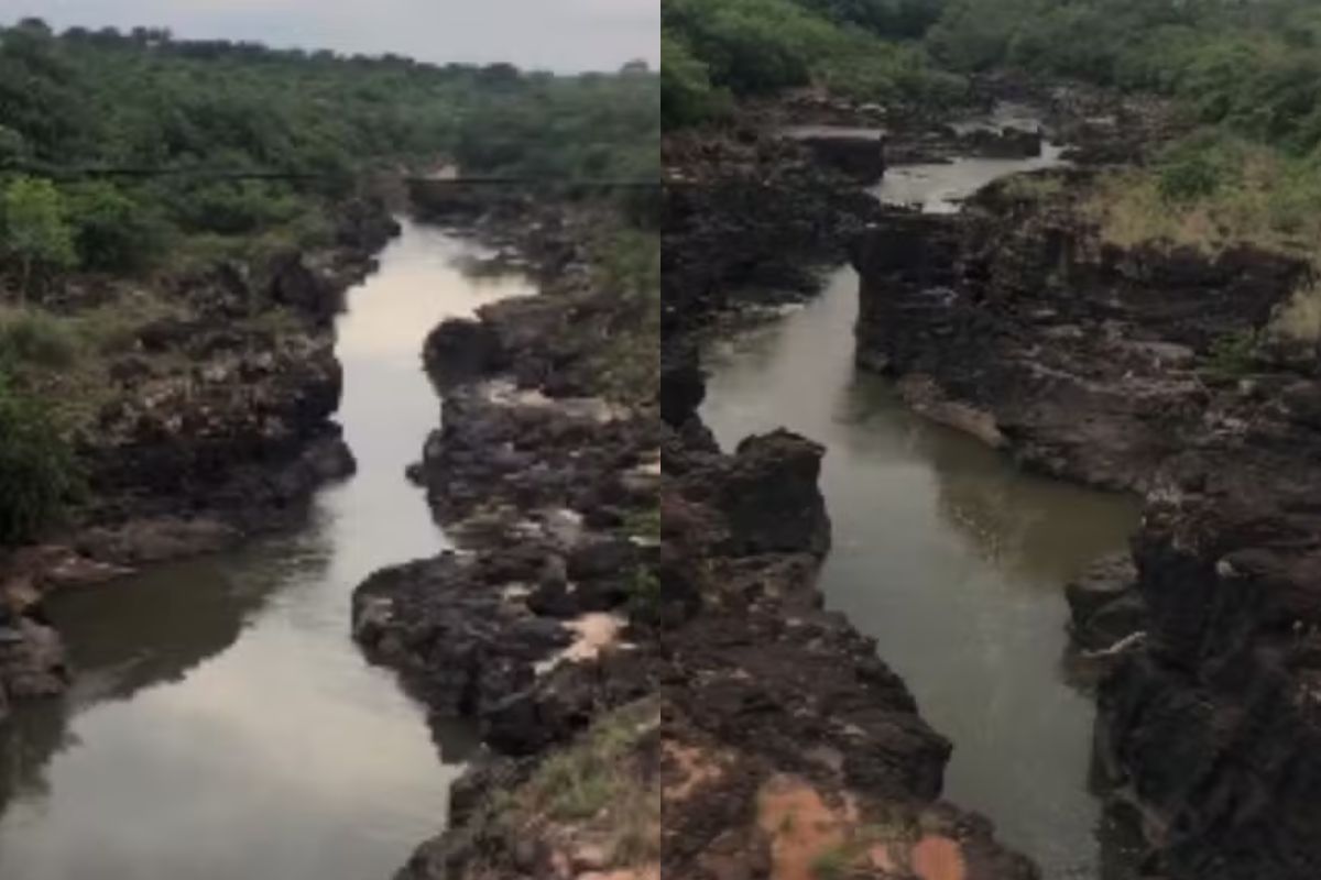 Ponte que liga Goiás a Mato Grosso impressiona pela altura e oferece uma das vistas mais impressionantes do Araguaia