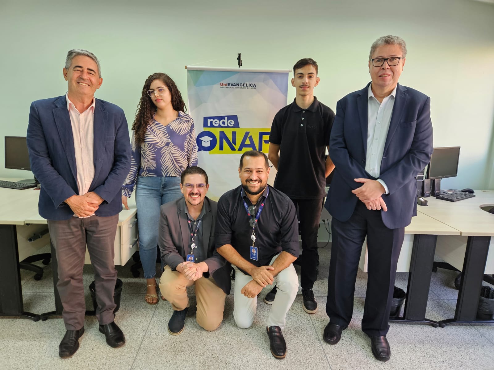 UniEvangélica recebe visita institucional do delegado da Receita Federal em Anápolis. (Foto: Reprodução)