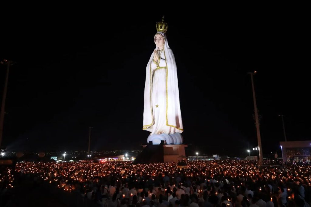 Cidade do Ceará inaugura a maior estátua de Nossa Senhora de Fátima do mundo