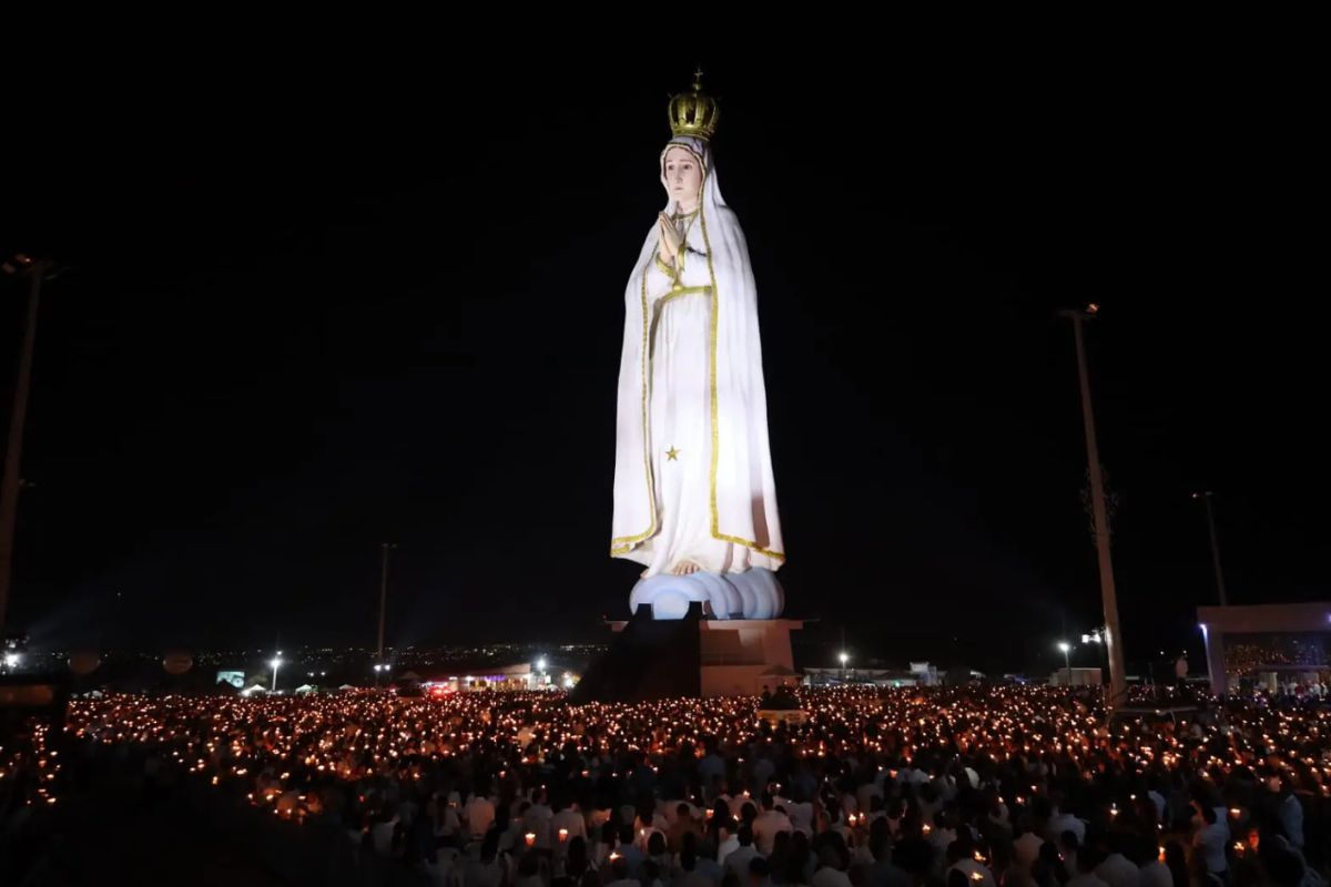 Cidade do Ceará inaugura a maior estátua de Nossa Senhora de Fátima do mundo