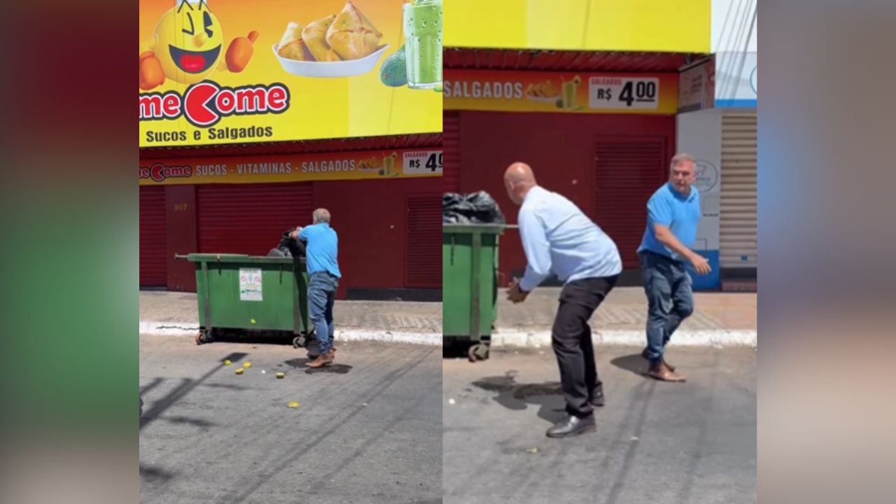 Internautas reagem com deboche a vídeo de Mabel recolhendo lixo: “Goiânia precisa de um prefeito, gari já tem”