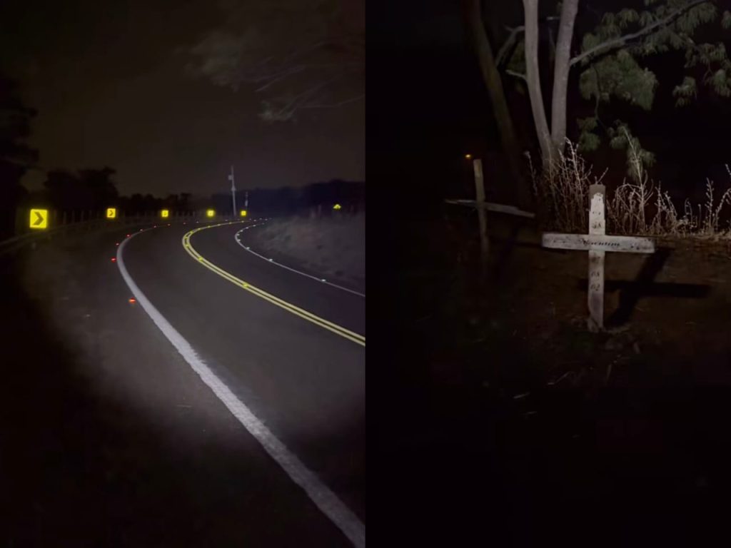 Influenciadores utilizaram uma spirit box para registrar os supostos sons de espíritos. (Foto: @carmen_annevictoria)