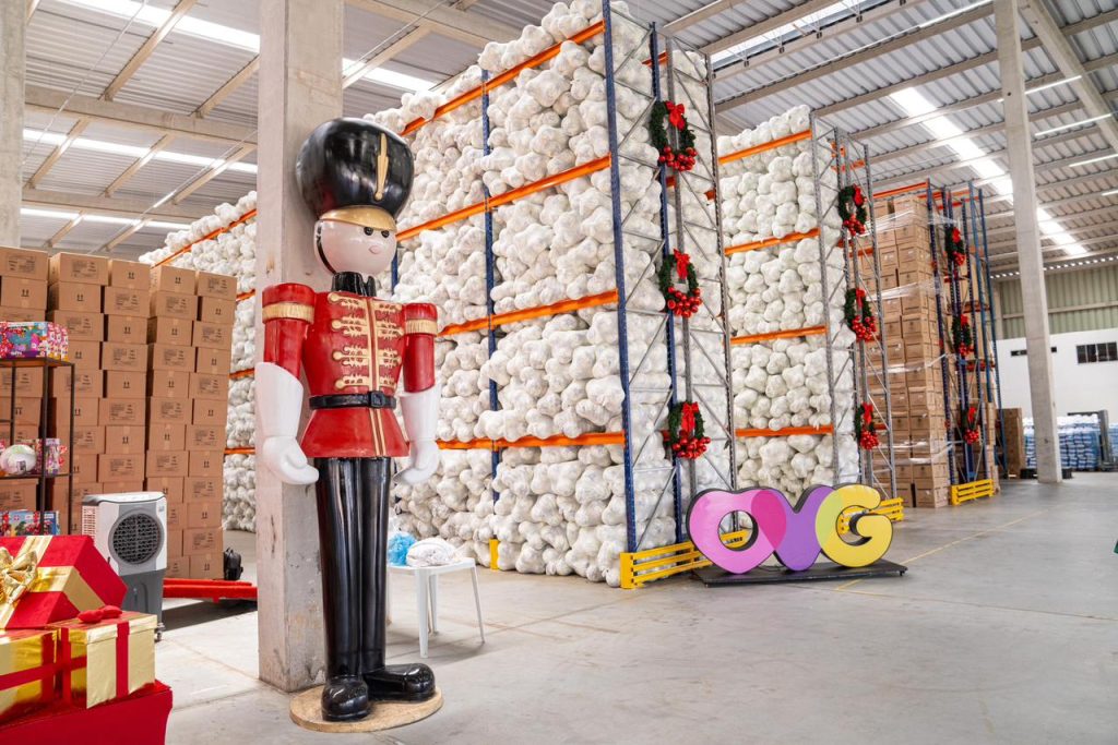 Saiba quando será a distribuição dos brinquedos do Natal do Bem em Goiânia