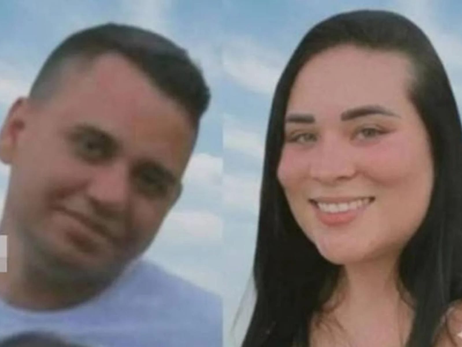 Carlos Henrique Candido Gomes E Laislany da Silva Rabelo foram mortos a tiros, PCGO segue na busca do principal suspeito. (Foto: Reprodução)